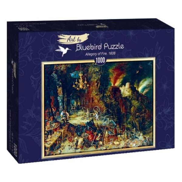 Bluebird Puzzle Puzzle 1000 Alegoria ognia,Brueghel