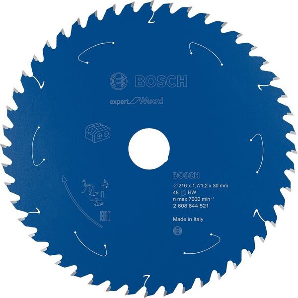 Bosch Bosch circular saw blade EfW 216x30x1.7 / 1.2x48T - 2608644521