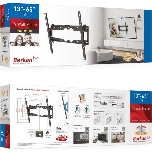 Barkan Uchwyt ścienny E310+ 29'' - 65''