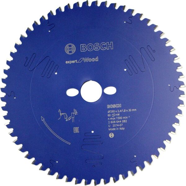 Bosch Bosch circular saw blade EX WO B 260x30-60 - 2608644082