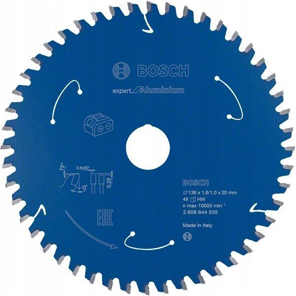 Bosch Bosch circular saw blade Expert for Aluminum, 136mm
