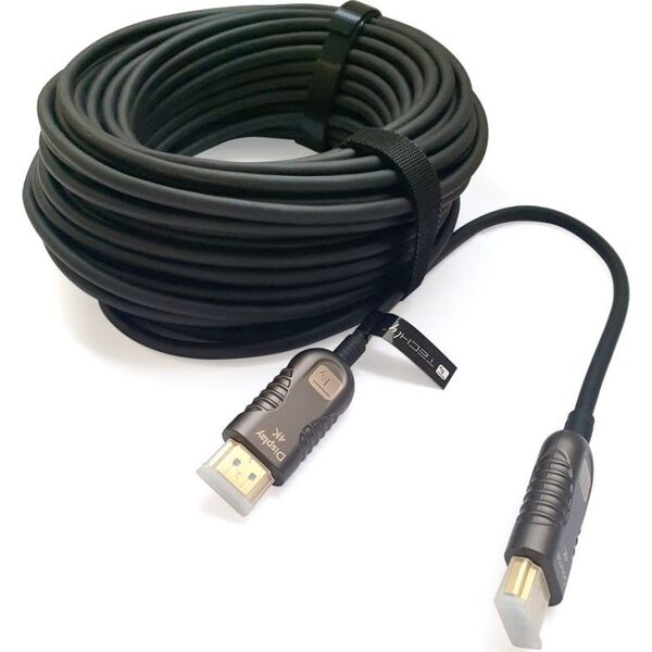 Kabel Techly Techly Kabel HDMI 2.0 4K60Hz 15m aktywny optyczny 18Gbps