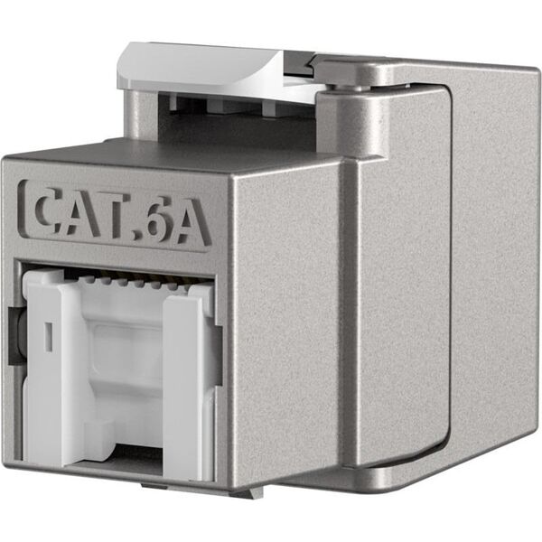 EFB Moduł Keystone Cat6a STP Shortbody z osłoną portu metalowy