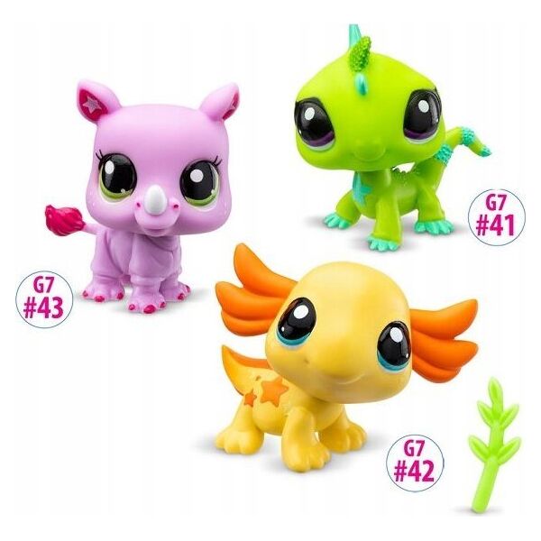 Figurka Littlest Pet Shop Littlest Pet Shop - PET TRIO IN TUBE ASS (00550) /Figures /Multi