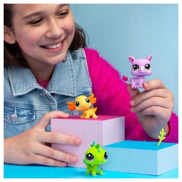 Figurka Littlest Pet Shop Littlest Pet Shop - PET TRIO IN TUBE ASS (00550) /Figures /Multi