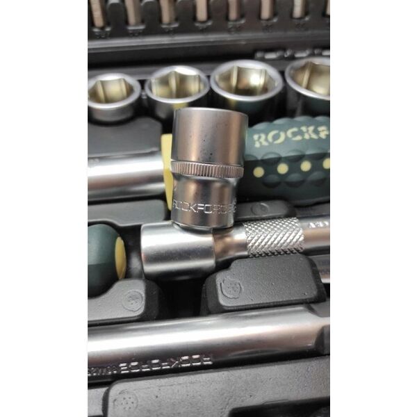 Σετ εργαλείων 125+6τμχ. 1/4", 3/8", 1/2" Premium