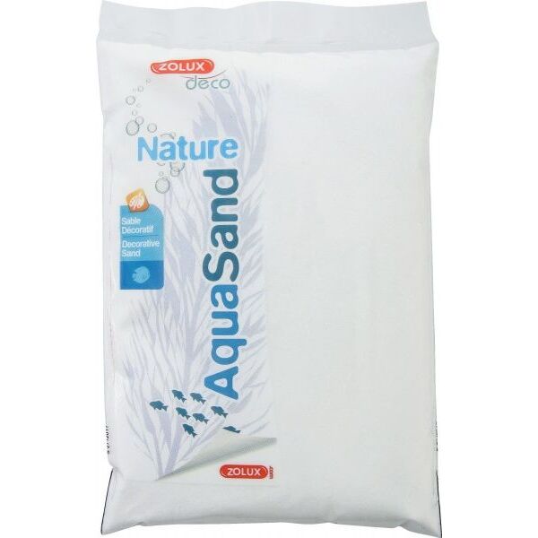 Zolux Żwirek Aquasand Nature śnieżnobiały krystobalit 9.5kg