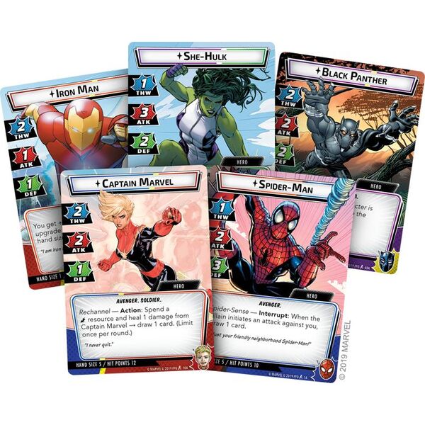 Fantasy Flight Games Marvel Champions: The Card Game (wydanie angielskie)
