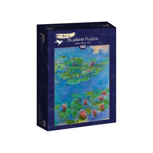 Bluebird Puzzle Puzzle 1000 Lilie wodne, Claude Monet 1917