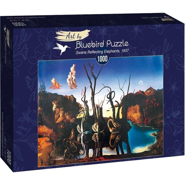 Bluebird Puzzle Puzzle 1000 Salvador Dali, Łabędzie, 1937
