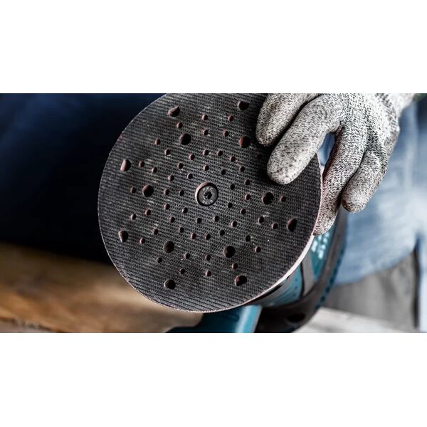 Bosch Bosch multi-hole pad 150mm soft M8 - 2608900009 EXPERT RANGE