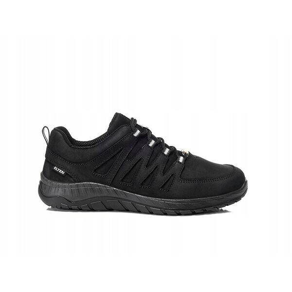 Elten Batai ELTEN Maddox Black Leather Low ESD O2 41