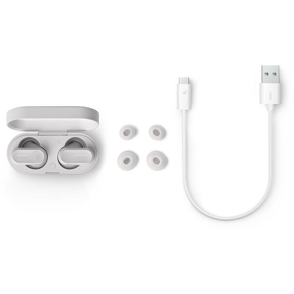 Philips 3000 series TAT3509WT/00 słuchawki/zestaw słuchawkowy True Wireless Stereo (TWS) Douszny Połączenia/muzyka Bluetooth Biały