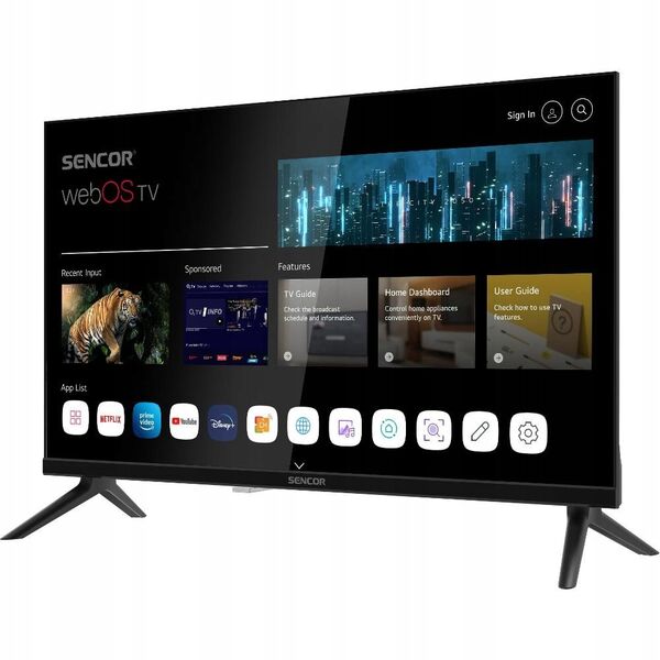Telewizor 24 cale SMART webOS LG DVB-T/T2/C/S/S2 BT5