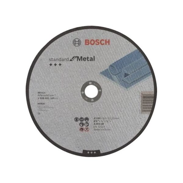 Bosch ΔΙΣΚΟΣ T42 230/3,0/22 A30S-BF-80 METAL STANDARD