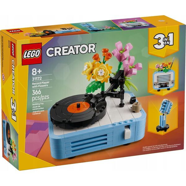 LEGO Creator – Levysoitin ja kukkia 31172