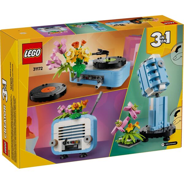 LEGO Creator – Levysoitin ja kukkia 31172