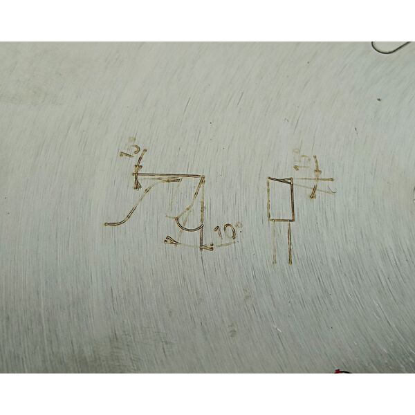 Tarcza Pil. LG2B 0700 250X30-60