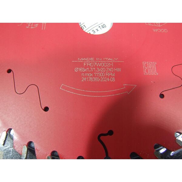Tarcze SET FR07S001H 165X20-24+40