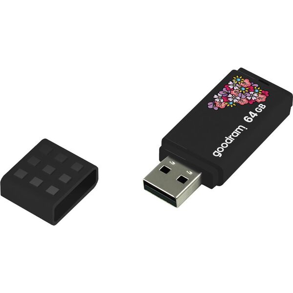 Pendrive GoodRam Spring, 64 GB  (UME2-0640K0R11-SP)