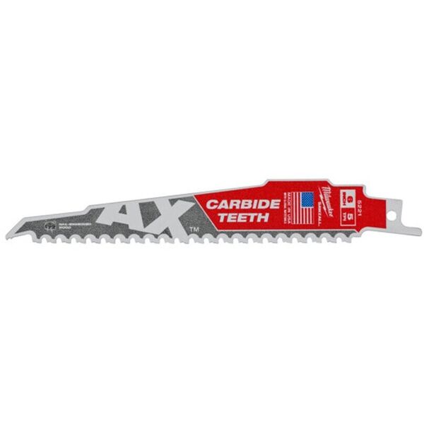 Πριονόλαμα TCT AX 150mm (για ξύλο, ξύλο με καρφιά, κατεδάφιση) Milwaukee 1 τεμ.