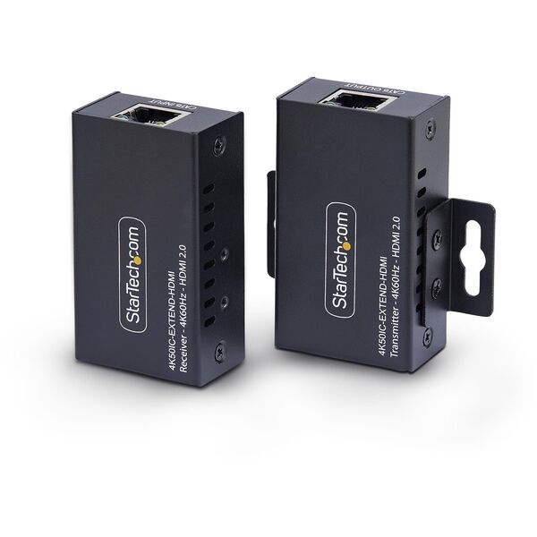 StarTech 4K50IC-EXTEND-HDMI przedłużacz AV Nadajnik i odbiornik AV Czarny