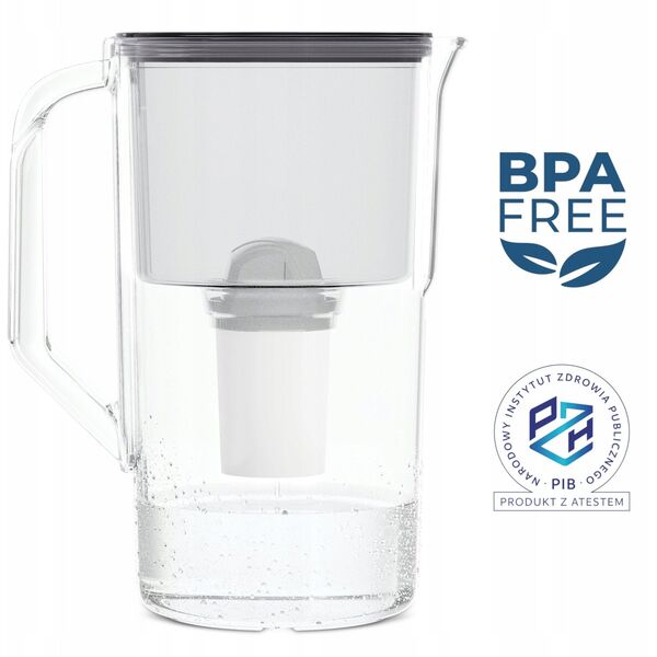 Dzbanek Wessper D1 SOLID FutureFlow aquaclassic (WES204-FF-BK)