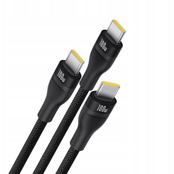Kabel Baseus Flash Series 3 100W 1,5m (czarny)