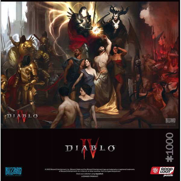 Puzzle Good Loot Gaming Puzzle: Diablo IV Birth of Nephalem 1000 elementów