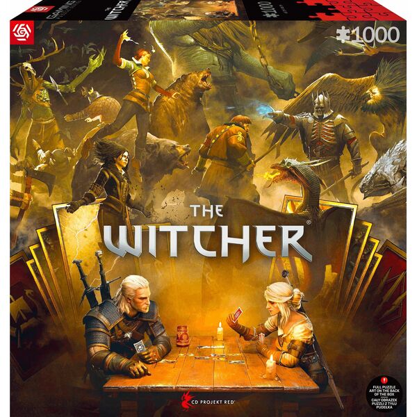 Puzzle Good Loot Gaming Puzzle: The Witcher (Wiedźmin) Playing Gwent 1000 elementów
