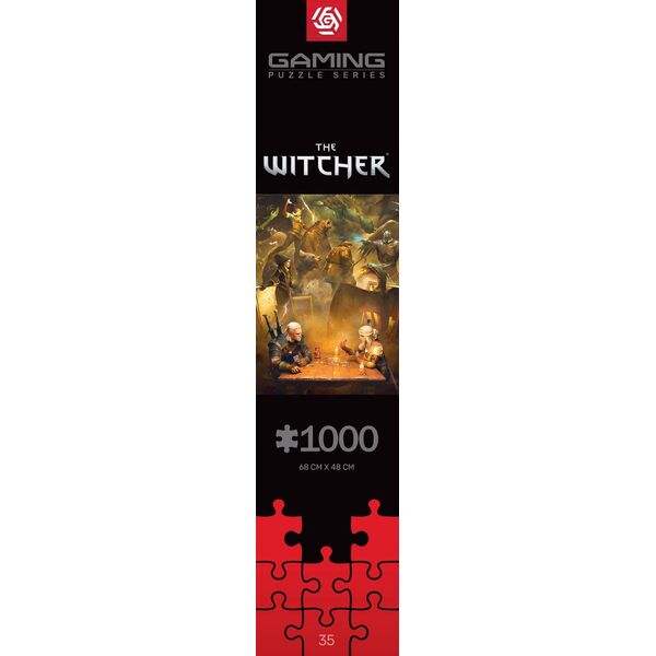 Puzzle Good Loot Gaming Puzzle: The Witcher (Wiedźmin) Playing Gwent 1000 elementów