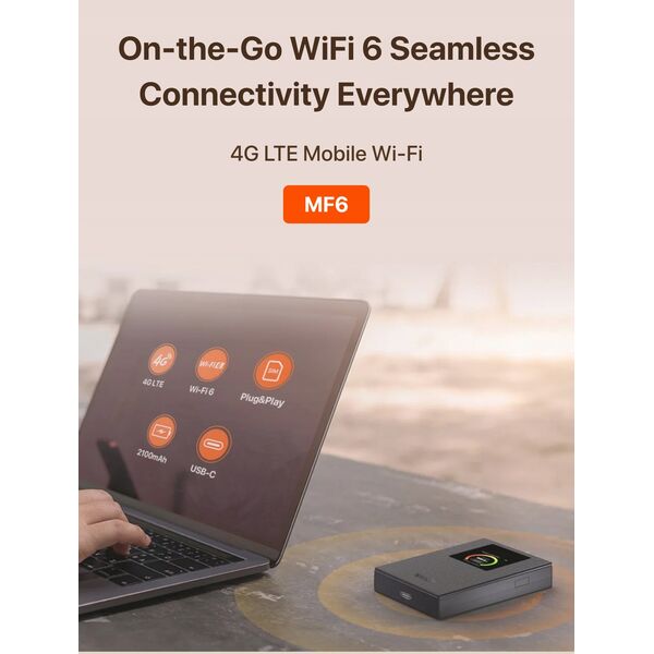 Router Tenda 4G185 V4.0 4G LTE Mobile WiFi 6