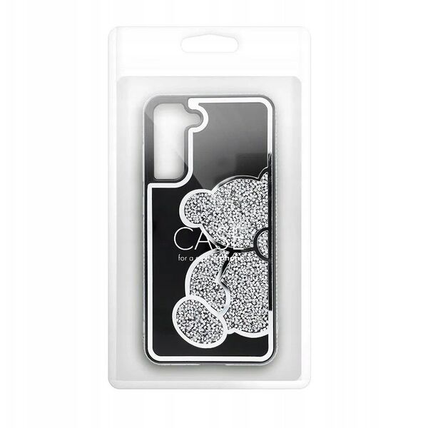 Θήκη TEDDY BEAR για SAMSUNG S25 Edge ασημί
