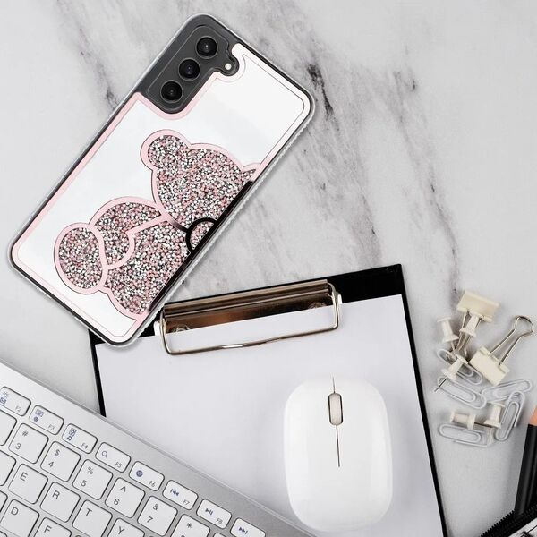 Θήκη TEDDY BEAR για SAMSUNG S25 Edge ροζ