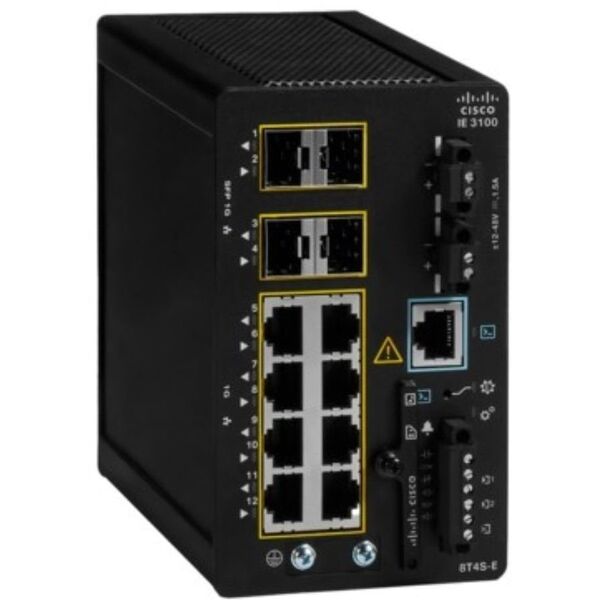 Cisco Przelacznik IE3100 w/8GE Copper 4GE SFP Fixed