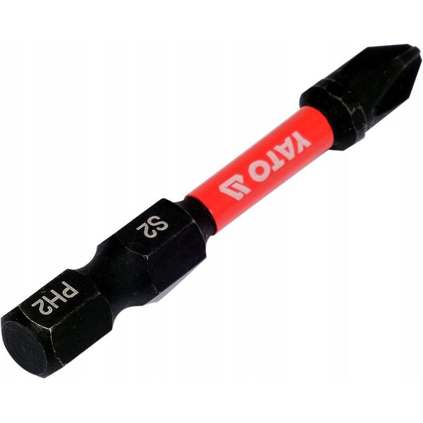 YATO KOŃCÓWKA UDAROWA 1/4"x50mm PH2 /2szt.