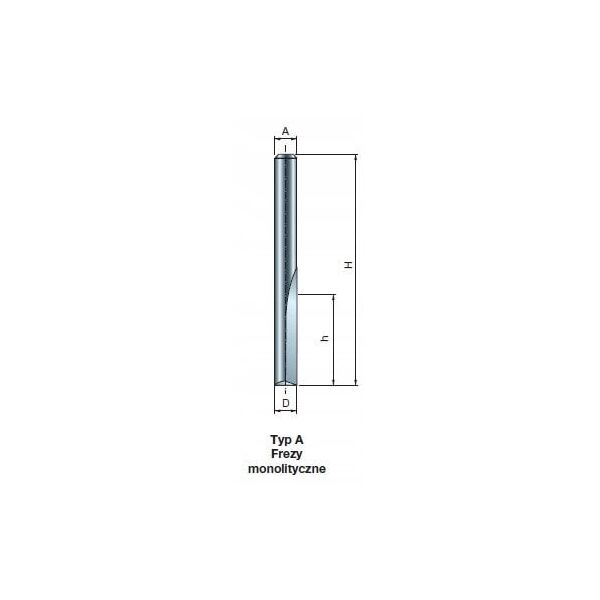 Frez 04-10106P 4X12X50,8X6,0