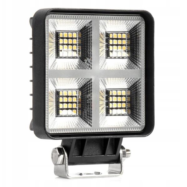 Lampa robocza szperacz led awl59 68w 6500k 8000lm 12v 24v amio-04200