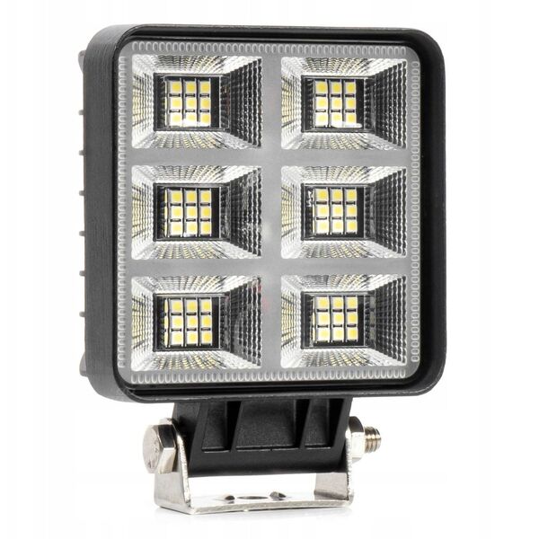 Lampa robocza szperacz led awl60 69w 6500k 7200lm 12v 24v amio-04201