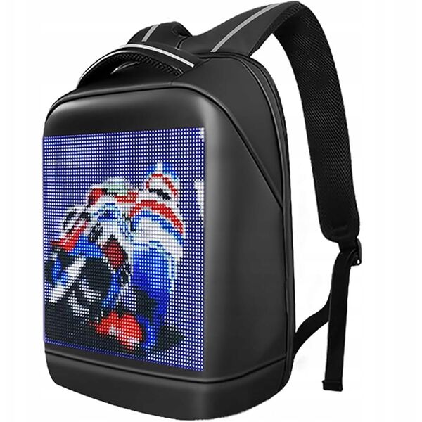 DH Style Led Backpack świecący plecak z ekranem LE