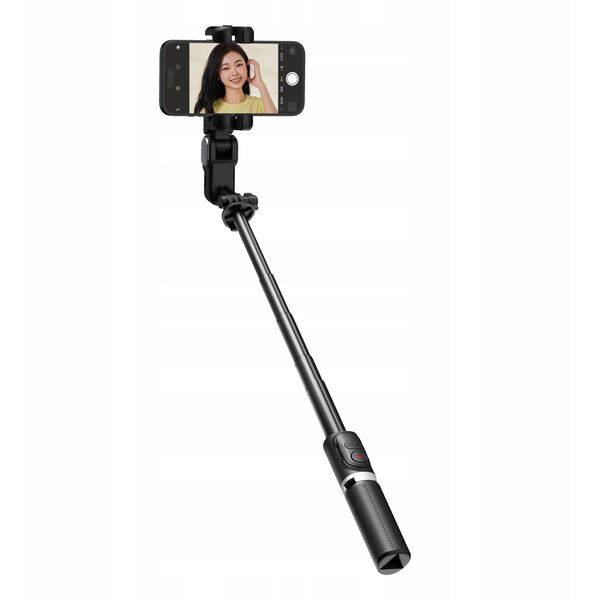 Gimbal Statyw Selfie Stick Lampa LED + Pilot do Telefonu / AOCHUAN M1 PRO
