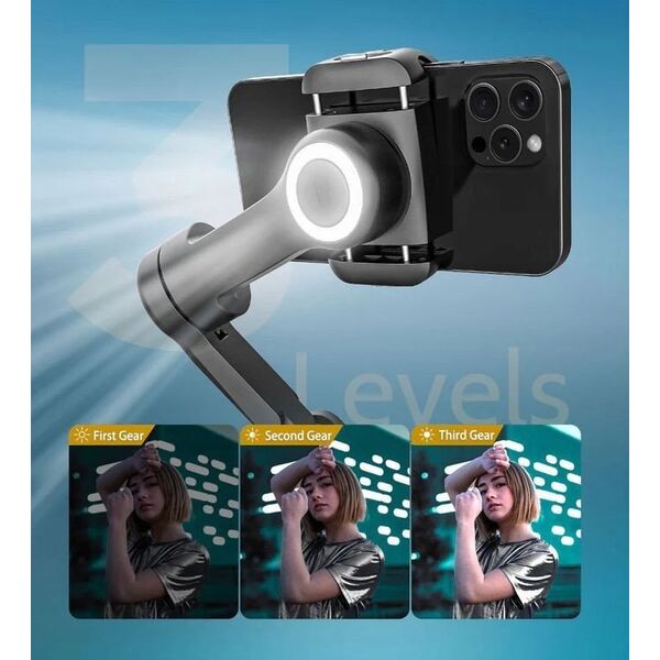 Gimbal Stabilizator 3-osie Śledzenie AI Gesty Telefon / AOCHUAN SMART X PRO