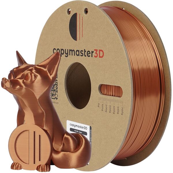 Copymaster3D PLA Silk 1.75mm 1kg - Copper