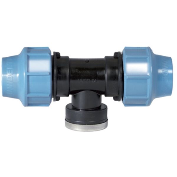 Unidelta trójnik redukcyjny PE GW 63x2''x63 603663