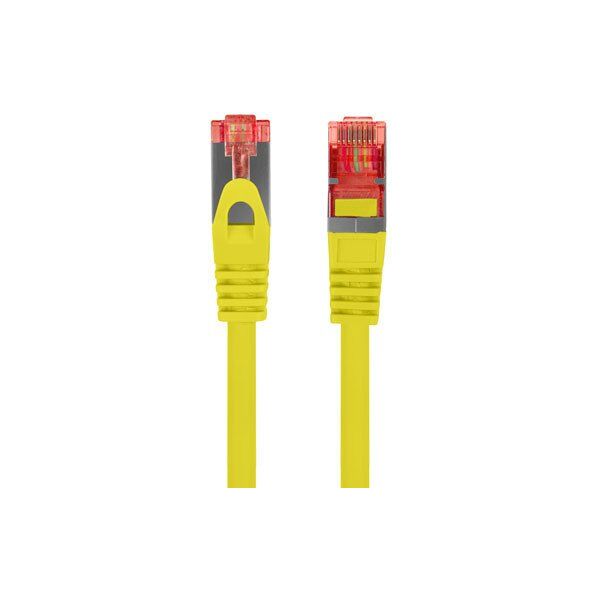 PATCHCORD ΚΑΤ.6 S/FTP LSZH CU 15M ΚΙΤΡΙΝΟ FLUKE PASSED LANBERG