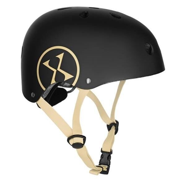 MTW001-1 KASK CZARNO-BEŻOWY ROZM. S(52-56CM) NILS EXTREME