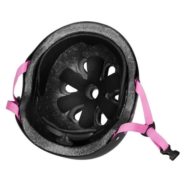 MTW001-1 KASK CZARNO-RÓŻOWY ROZM. S(52-56CM) NILS EXTREME