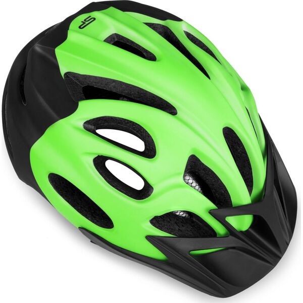 Spokey Kask rowerowy Checkpoint zielony r. L