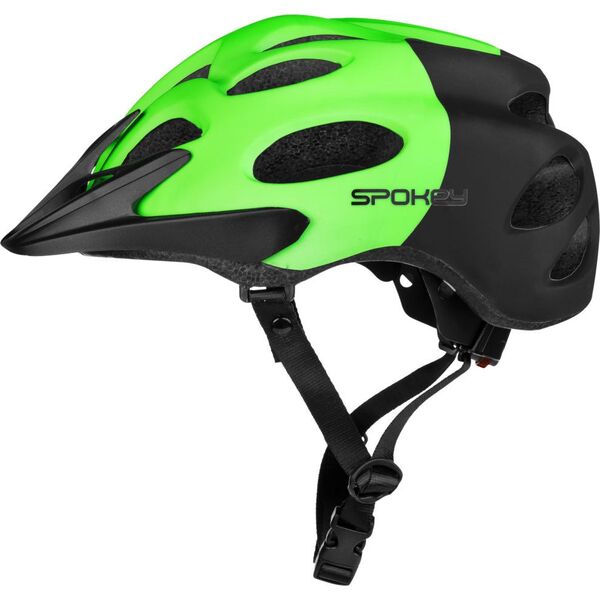 Spokey Kask rowerowy Checkpoint zielony r. L