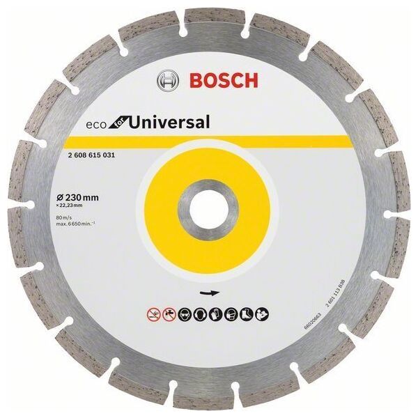 Bosch Tarcze tnące diamentowe 230 mm 10 szt.